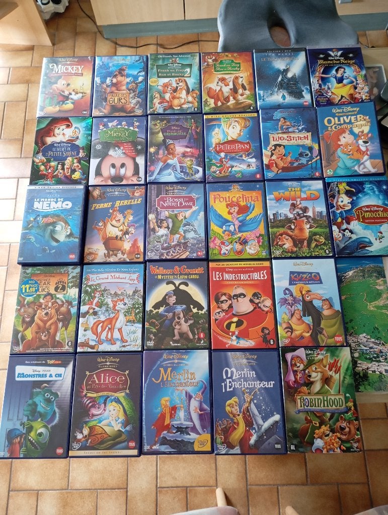 DVD Disney, Enlèvement ou Envoi, Utilisé, Français, Dessin animé