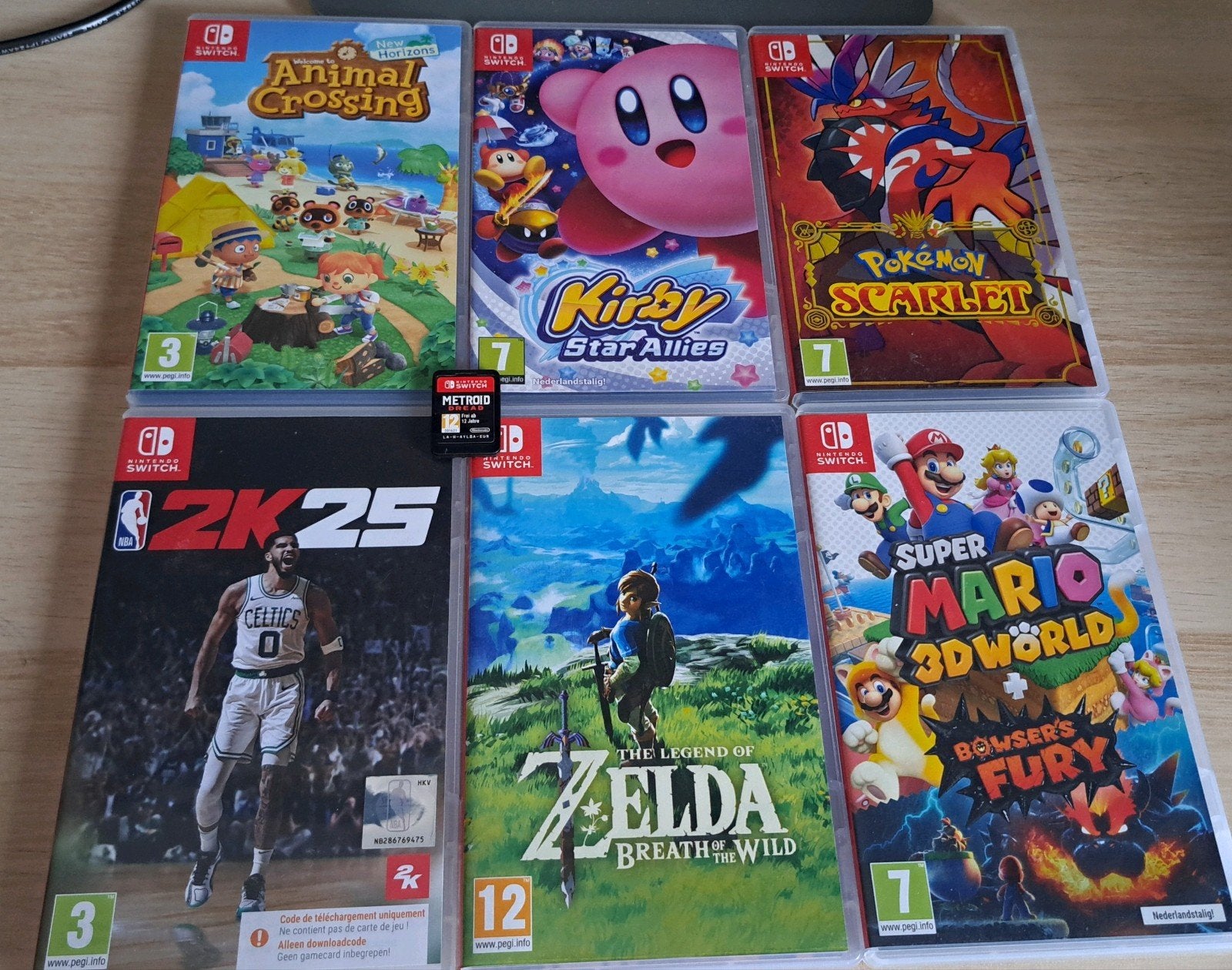 Nintendo Switch Zelda Mario Pokemon Metroid Animal Crossing, Games en Spelcomputers, Ophalen of Verzenden, Zo goed als nieuw