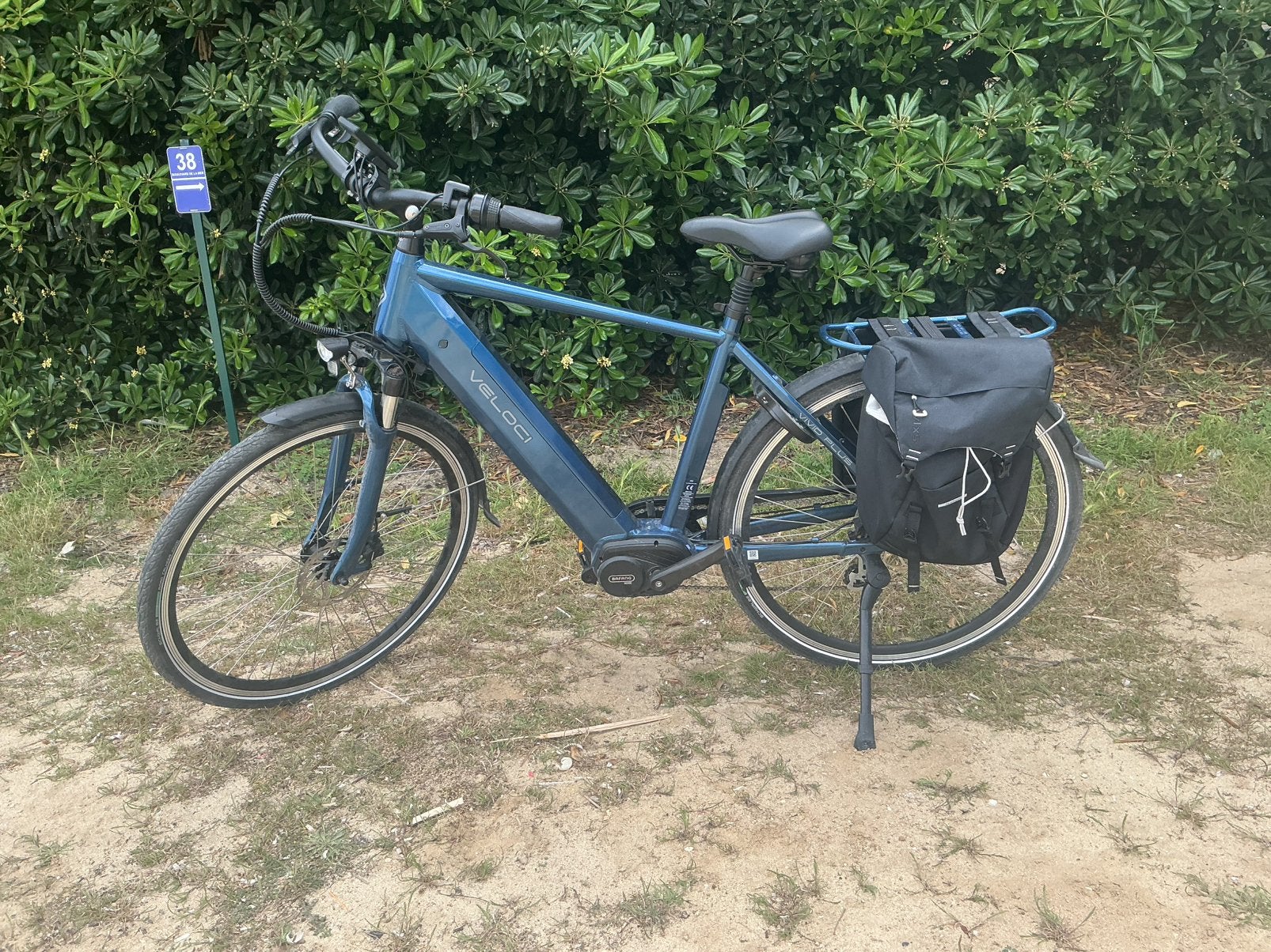 Veloci Elektrische herenfiets,large,slechts 260 km, Ophalen, Zo goed als nieuw
