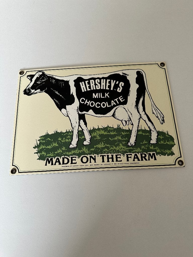 Assiette émaillée au chocolat au lait Hershey's, Collections, Enlèvement ou Envoi