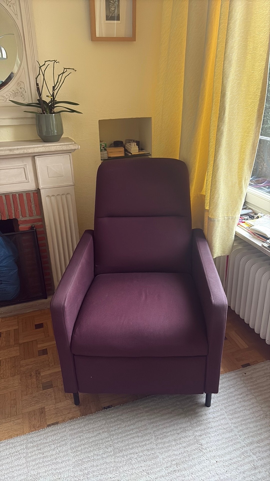 Recliner chairs, 75 à 100 cm, Comme neuf, Synthétique, Enlèvement