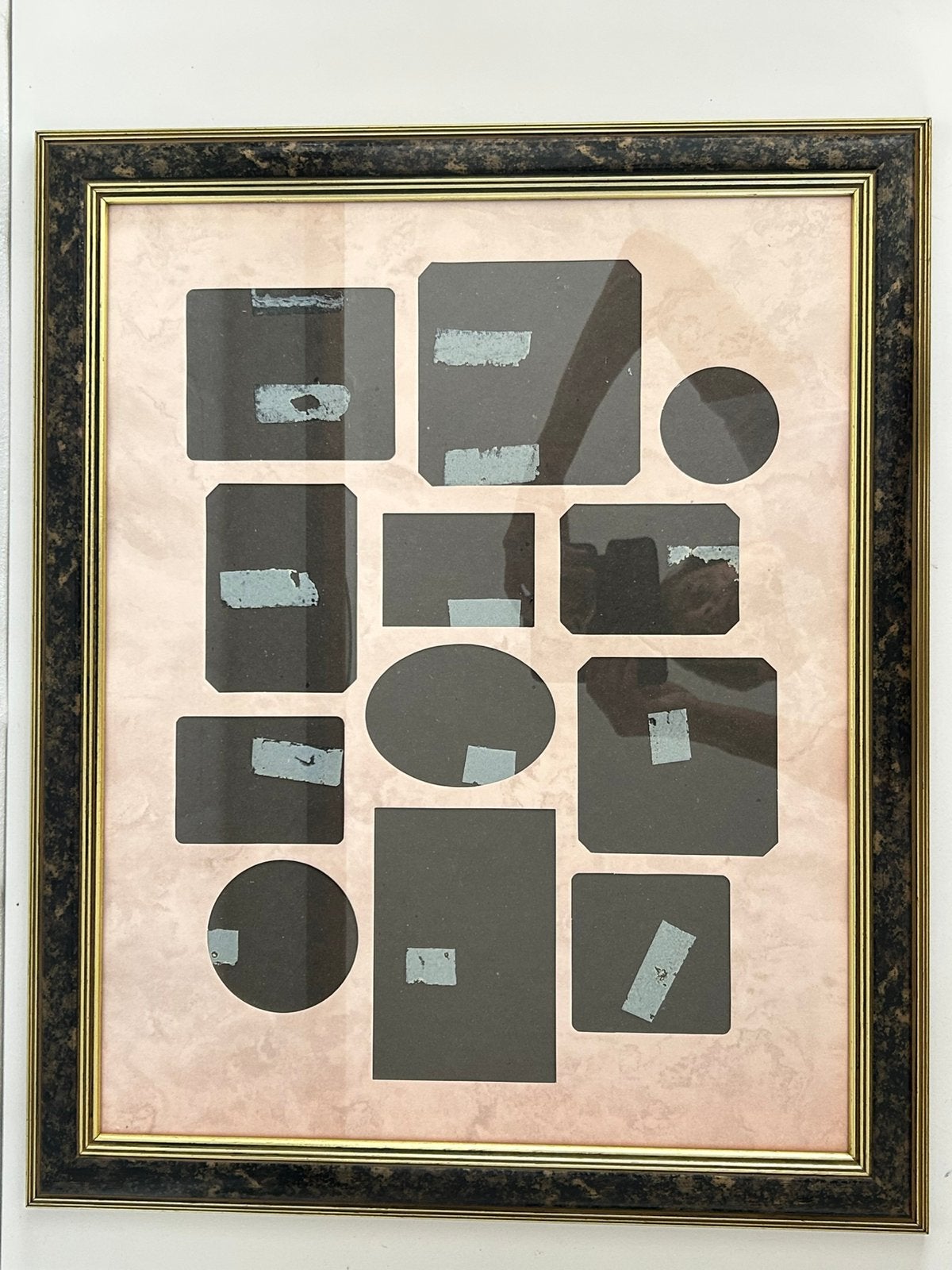 Fotolijst Deknudt, Huis en Inrichting, 57 cm, Gebruikt, Met passe-partout, Ophalen of Verzenden