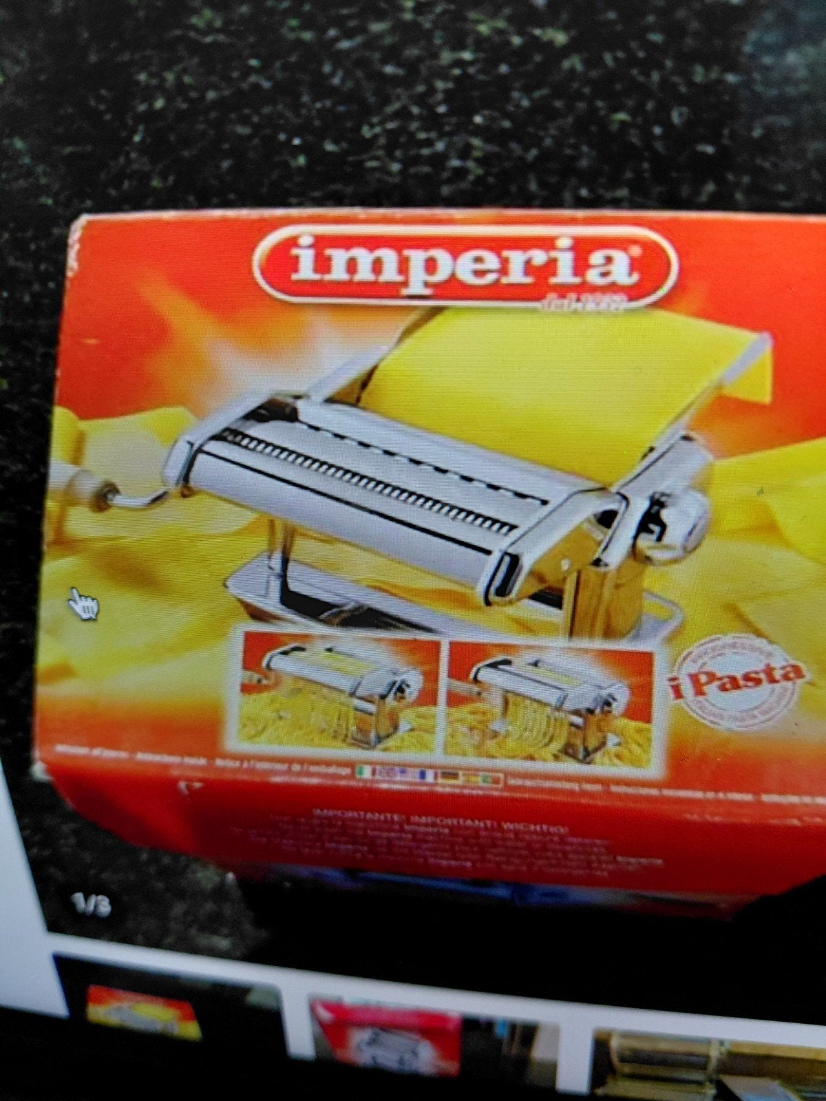 pasta maker imperia, Pastamachine, Ophalen, Zo goed als nieuw, Overige merken