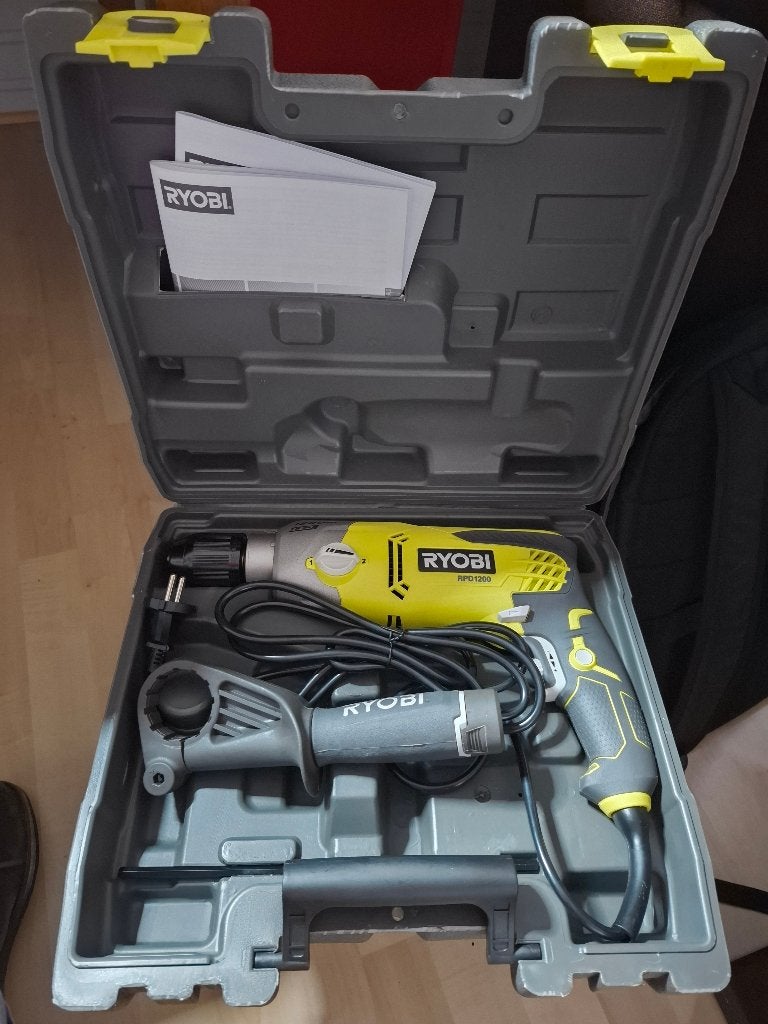 Perceuse RYOBI RPD 1200, Bricolage & Construction, Neuf, 600 watts ou plus, Enlèvement, Perceuse