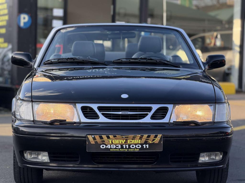 Saab 9-3 2.0 Turbo S✅contrôle Technique✅car-pass✅, Auto's, Voorwielaandrijving, 4 zetels, 110 kW, Cabriolet
