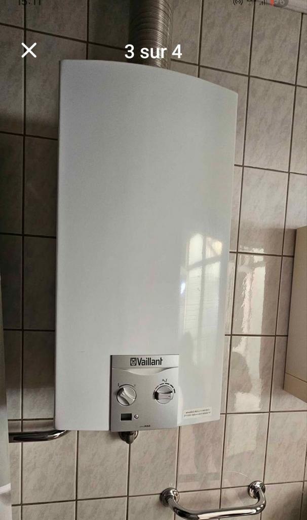 Chauffe eau vaillant atmomag au gaz, Enlèvement