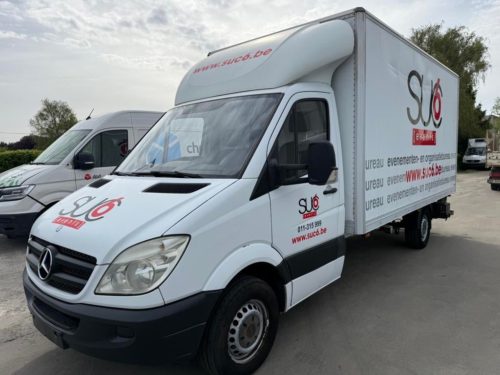 Mercedes Sprinter 313cdi grande caisse+Hayon 2009, Auto's, Handgeschakeld, Te koop, Elektrisch, Bedrijf