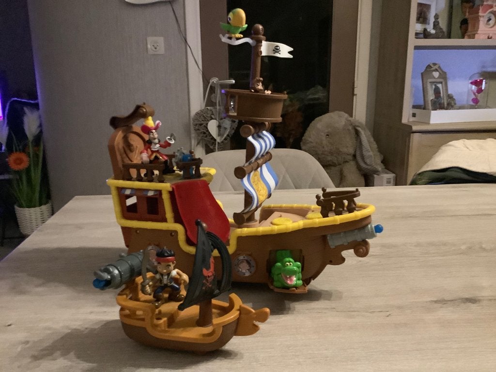 Disney Junior Jake the Pirate muzikale piratenboot, Ophalen of Verzenden, Zo goed als nieuw