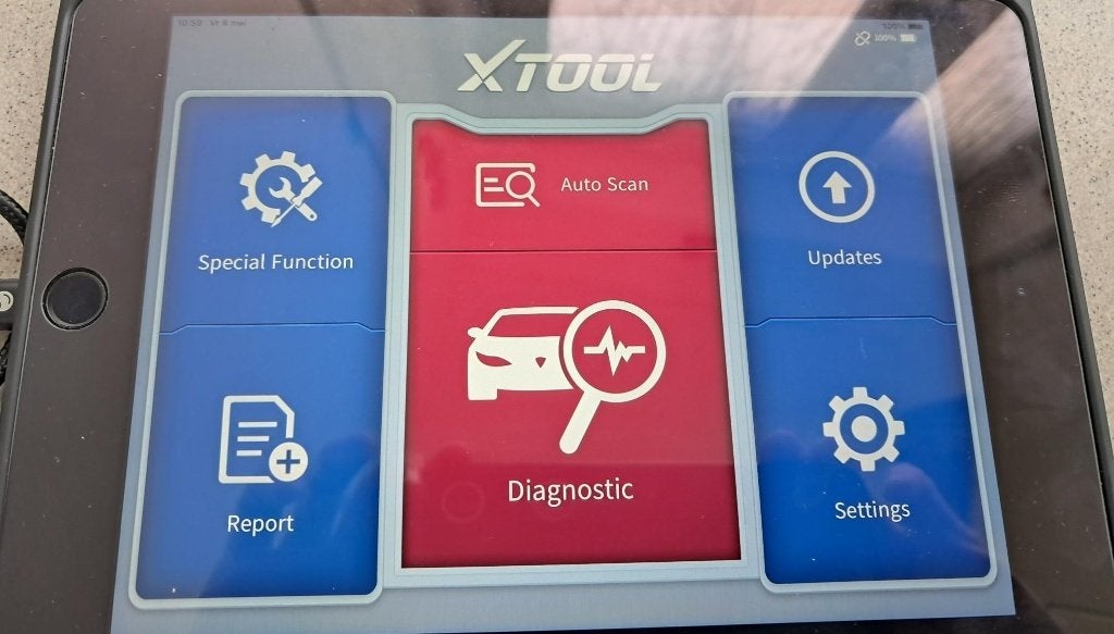 auto diagnose XTool met OBD scanner, Autos : Divers, Outils de voiture, Enlèvement, Comme neuf