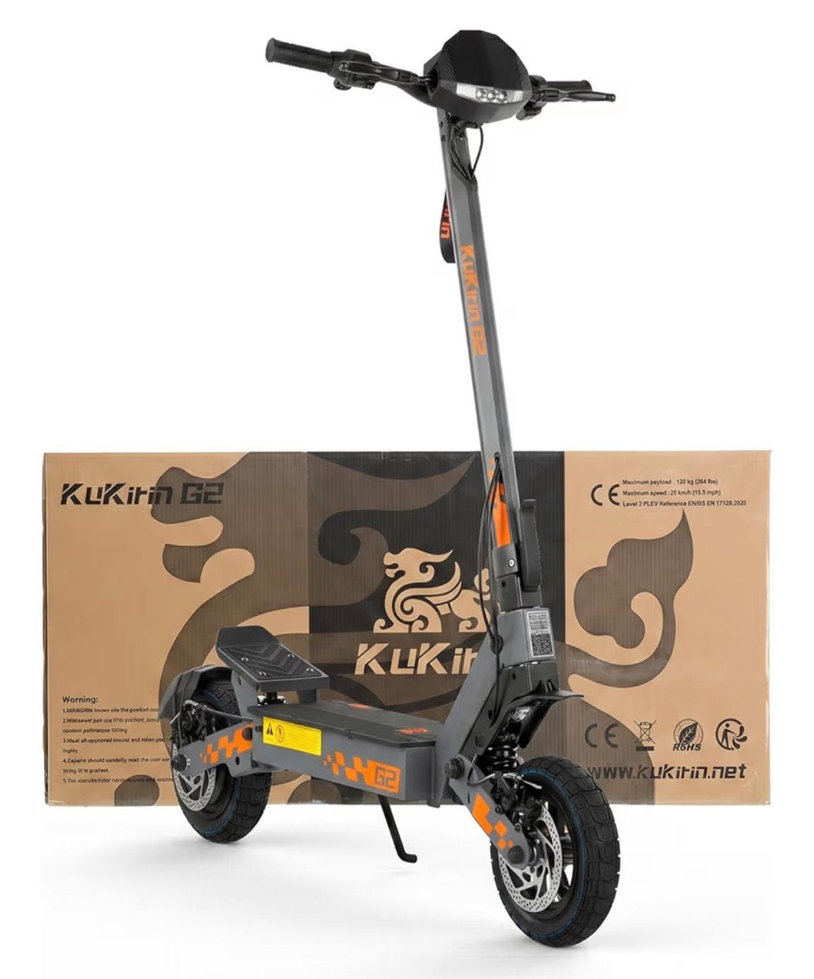Kukirin G2 NEUVE, Vélos & Vélomoteurs, Trottinettes, Enlèvement, Neuf