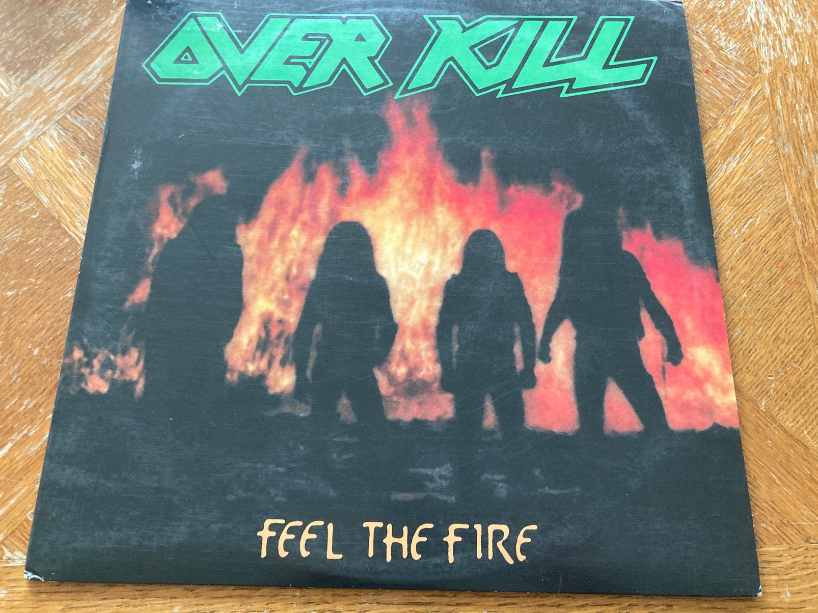 Overkill: Feel The Fire Lp, Édition limitée, Enlèvement ou Envoi, Metal, Utilisé
