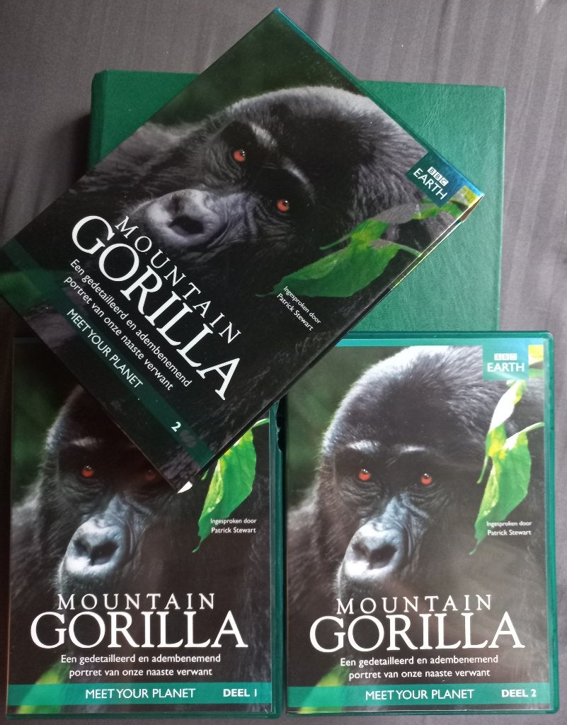 BBC Earth - Gorille de montagne (2 disques), CD & DVD, À partir de 6 ans, Comprend un boîtier, Enlèvement ou Envoi, Anglais