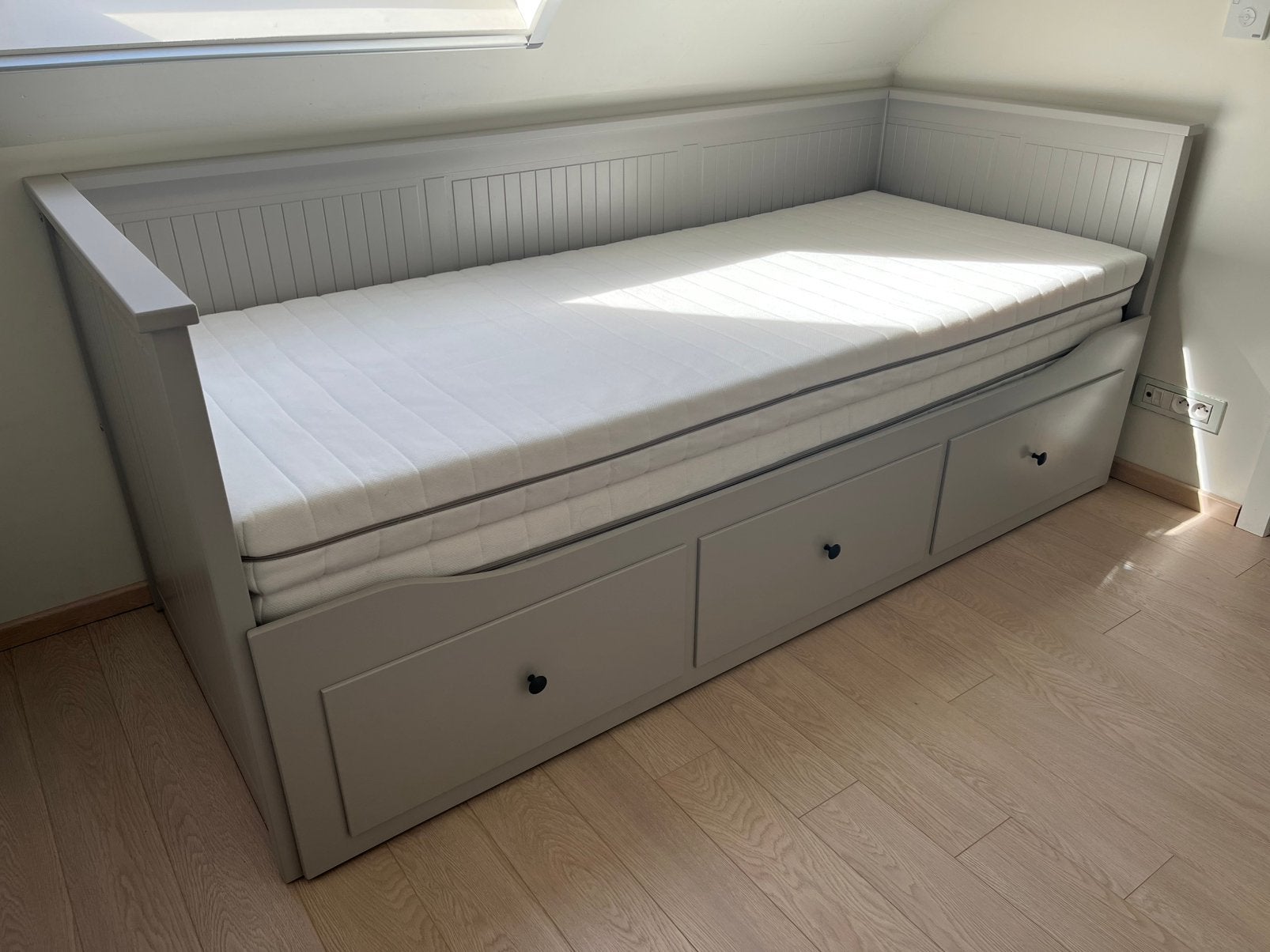 Bed Ikea 80x200, Ophalen, Verstelbaar, Eenpersoons, 80 cm