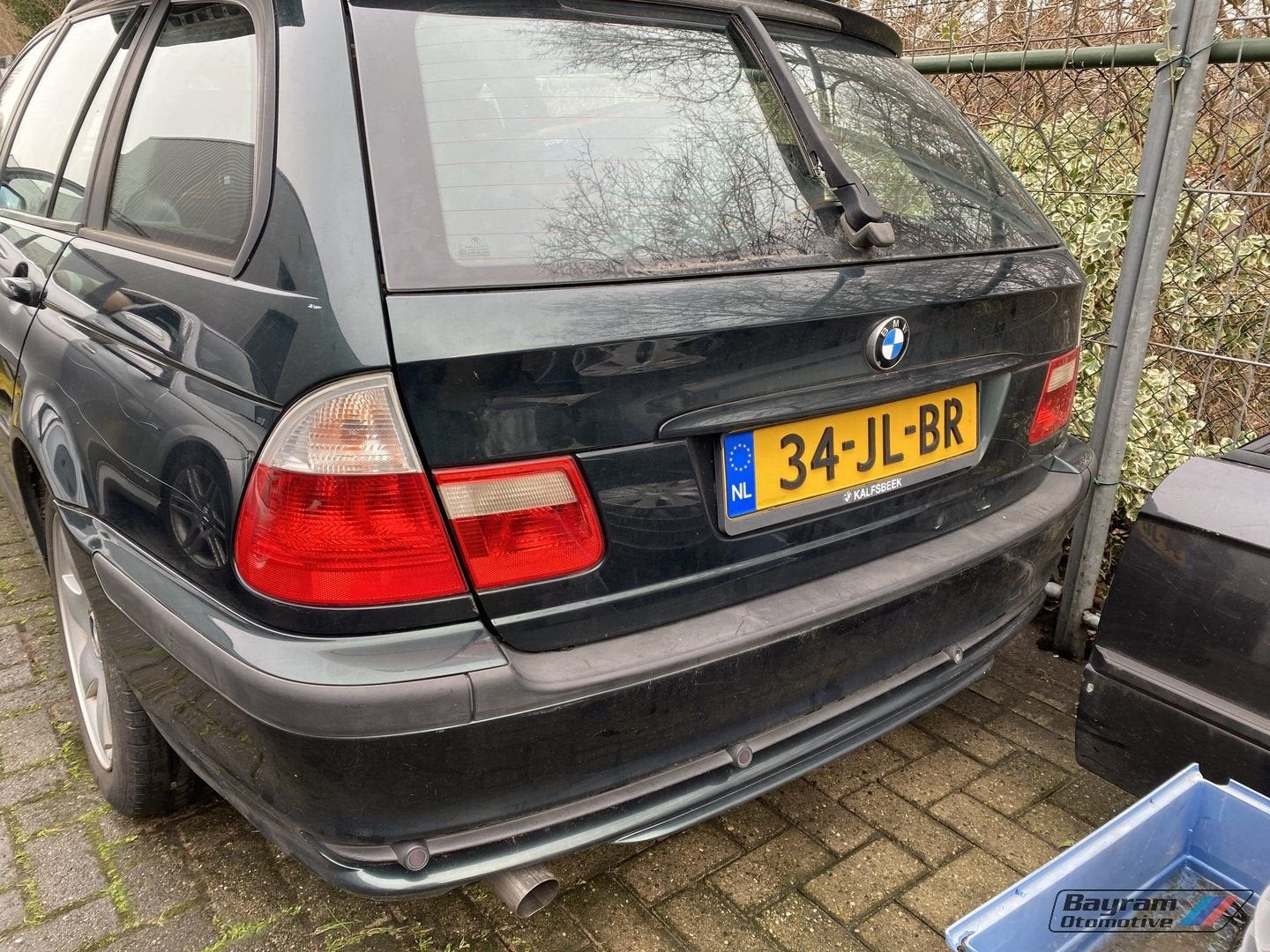 Bmw E46 touring achterlichten oem wit rood station 3-serie m, -, Utilisé, -, Enlèvement ou Envoi