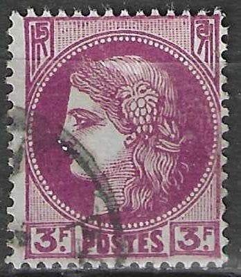 Frankrijk 1938/1941 - Yvert 376 - Type Ceres - 3,00 F. (ST), Verzenden, Gestempeld