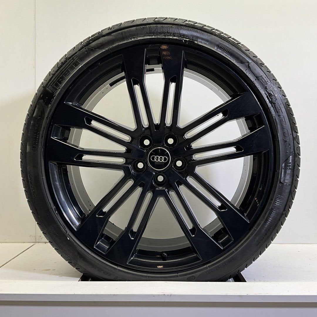 AUDI SQ5 Q5 SET VELGEN + ZOMERBANDEN 21 INCH, Auto-onderdelen, Banden en Velgen, Gebruikt, 255 mm, -, -