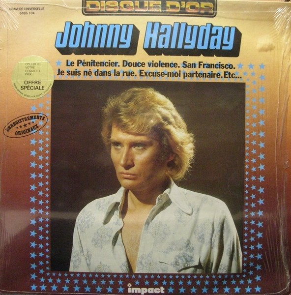 LP/ JOHNNY HALLYDAY, Ophalen of Verzenden, 12 inch, Pop, LP