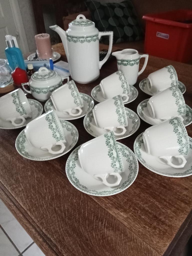 koffie set van boch la louviere serie CARLOTTA, Enlèvement
