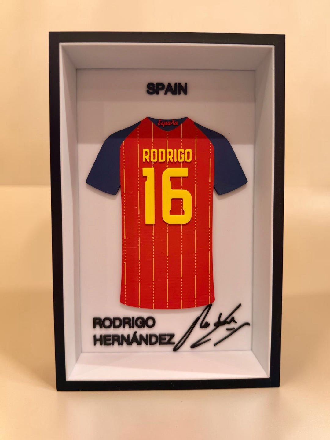Rodri - spanje shirt + handtekening, Enlèvement ou Envoi, Neuf, Autres types