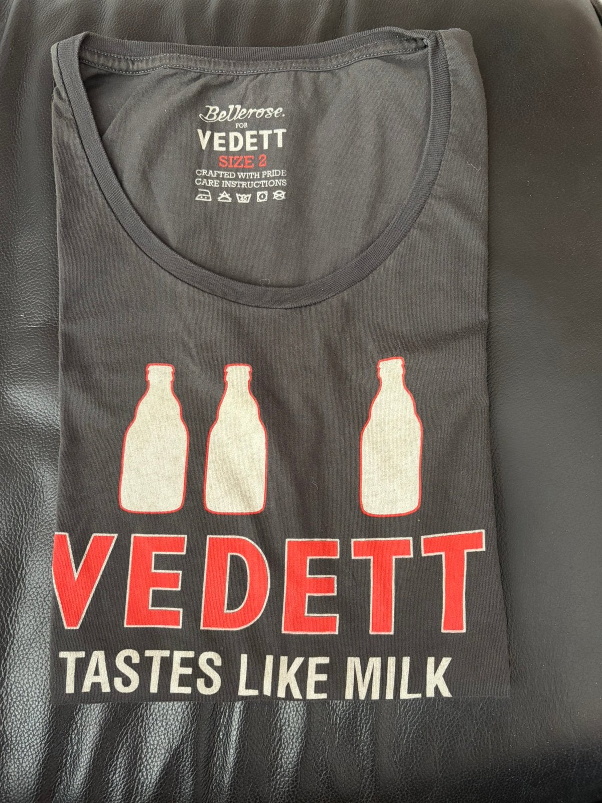 Bellerose Vedett/Duvel T-shirts, Ophalen, Gedragen, Maat 36 (S)