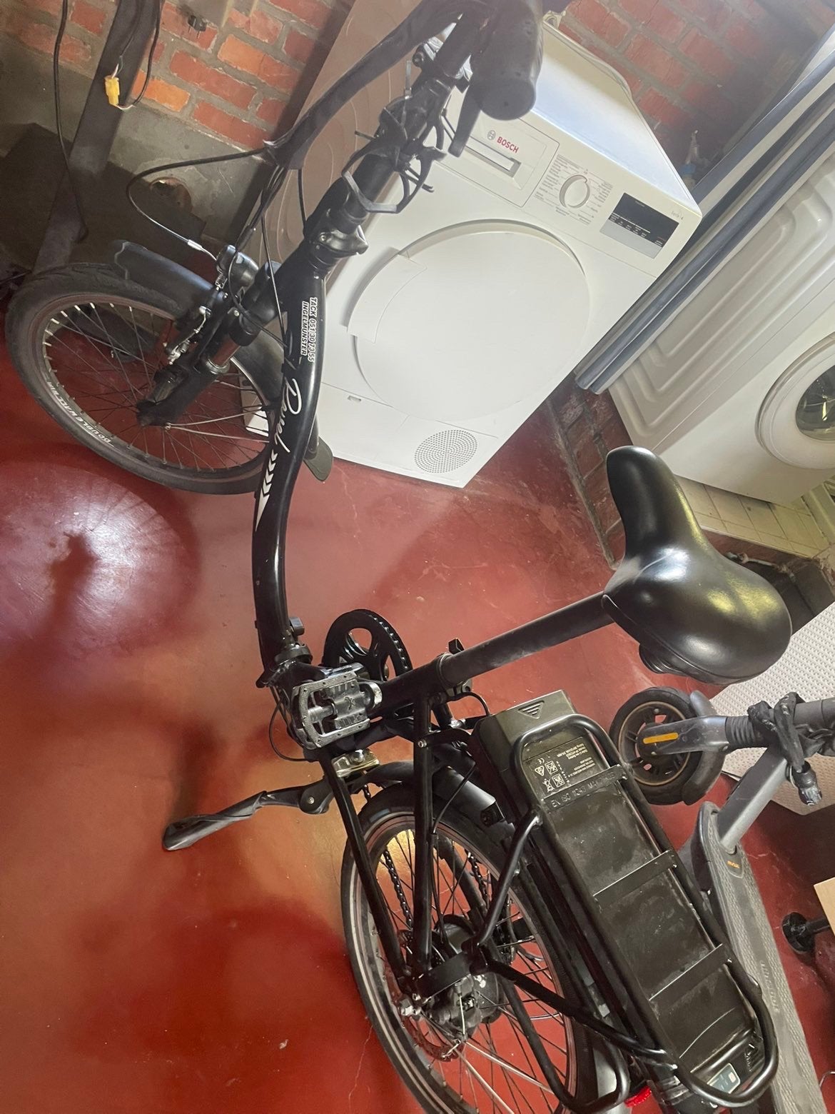 Elektrische vouwfiets 36V- 374Wh batterij- nette staat, Ophalen, Schijfrem