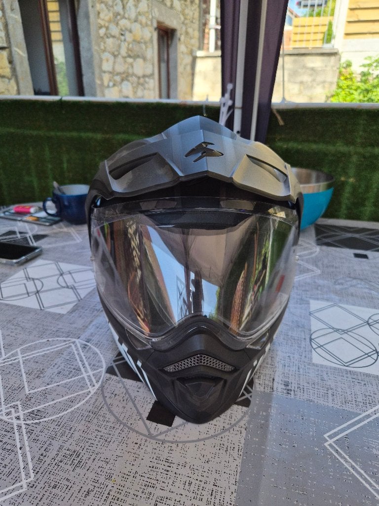 Casque scorpion exo ADX2 60/61 xl, Motos, Autres marques, XL, Autres types, Enlèvement