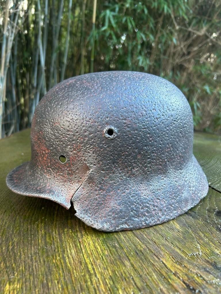 Casque allemand WW2 M40, Collections, Objets militaires | Seconde Guerre mondiale, Enlèvement ou Envoi, Autres