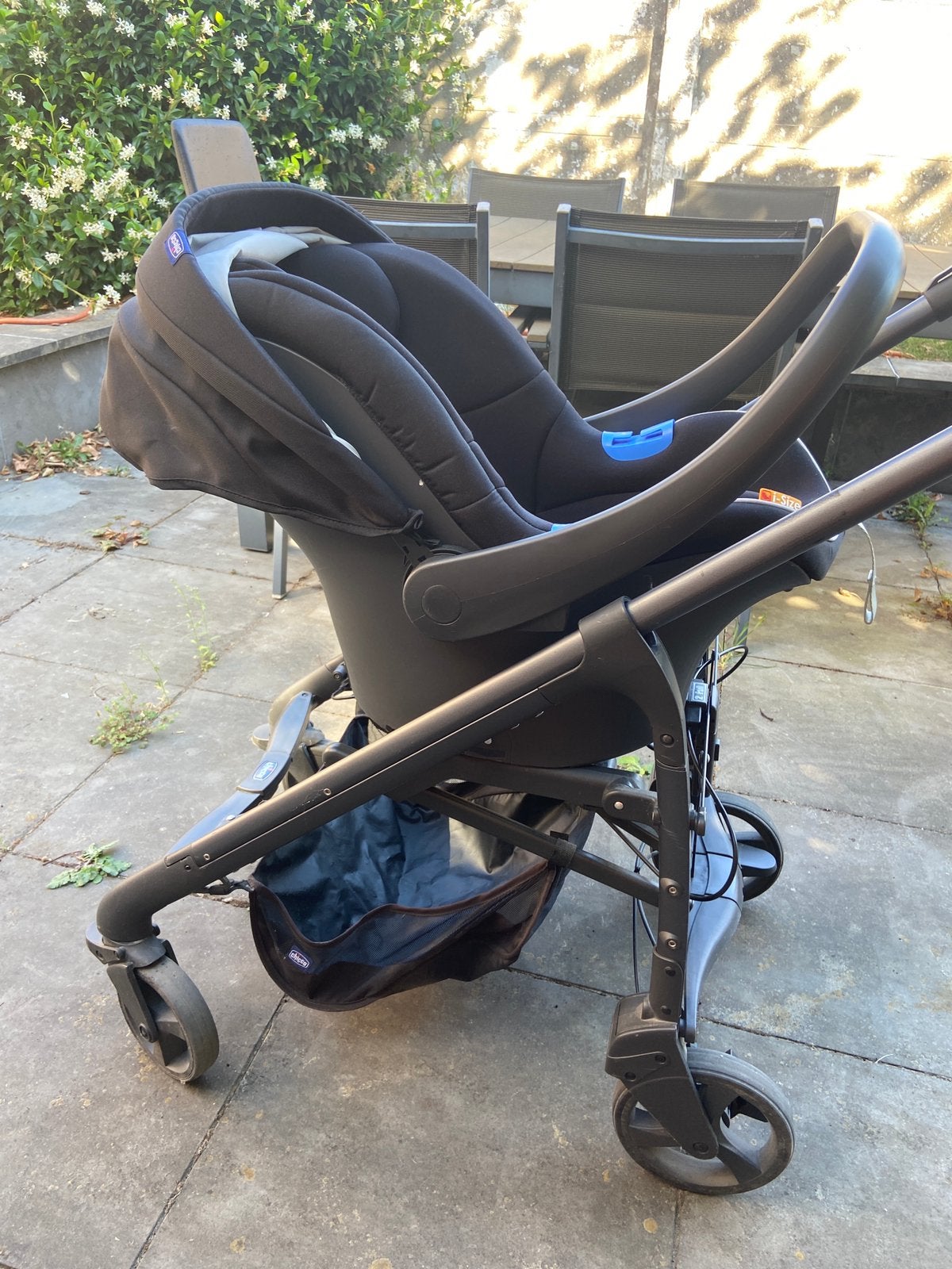 Chicco Trio Love Up, Kinderen en Baby's, Ophalen, Zo goed als nieuw, Combiwagen