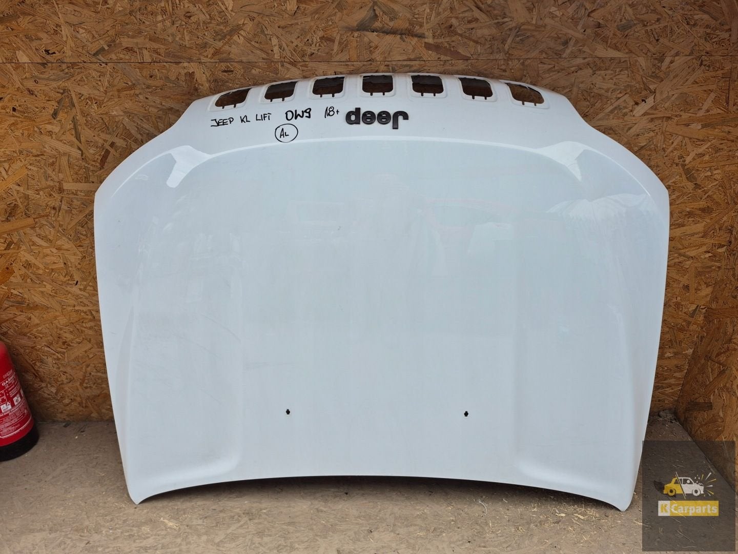 Jeep Cherokee KL Lift 2019- motorkap, Gebruikt, Stellantis N.V., Info@stellantis.com, Motorkap
