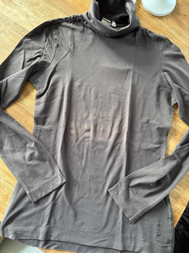 Pull à col roulé Esprit taille L, Taille 42/44 (L), Enlèvement ou Envoi, Brun, Porté