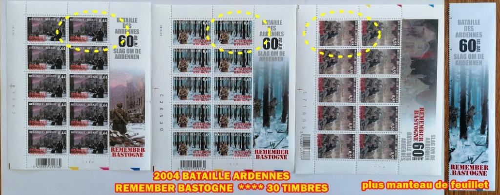 2004 BATAILLE  REMEMBER BASTOGNE  ----  30 T -, Enlèvement ou Envoi, Armée de terre, Autres types