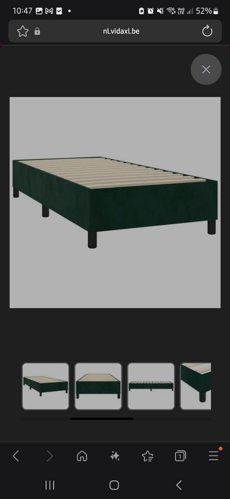 Bedframe plus ladenbodem, Ophalen