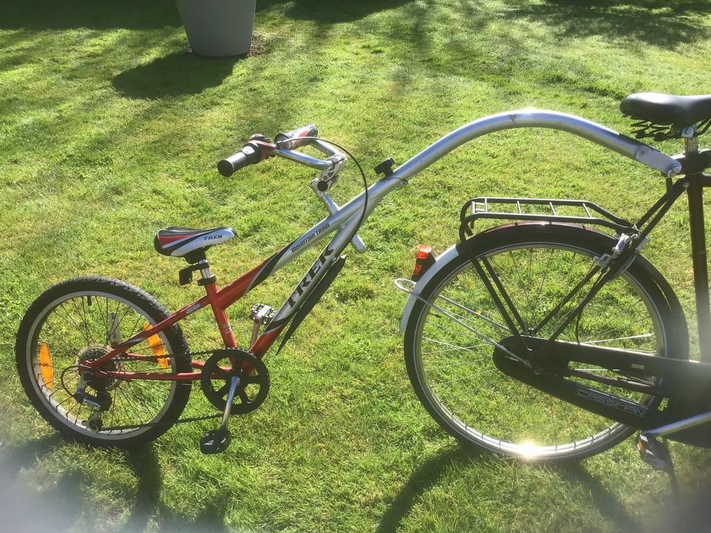 Aanhangfiets TREK, Ophalen, Gebruikt, Aanhangfiets