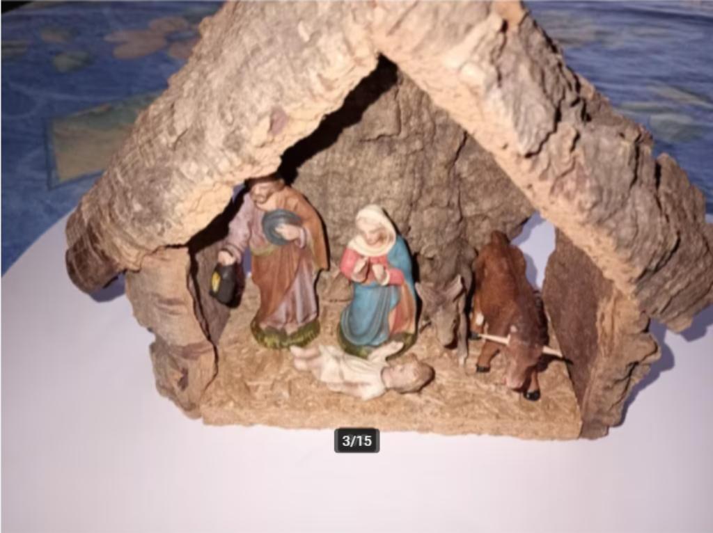 Kerst : Kerststal, schoentje, spec. kerstballen, Diversen, Kerst, Gebruikt, Ophalen of Verzenden