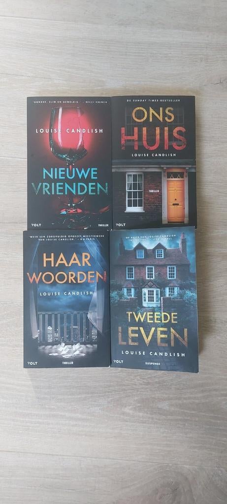 Louise Candlish: verschillende boeken, Ophalen of Verzenden, Zo goed als nieuw