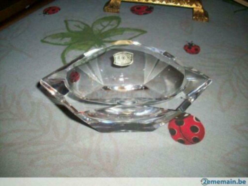 cendrier cristal VAL SAINT LAMBERT, Enlèvement