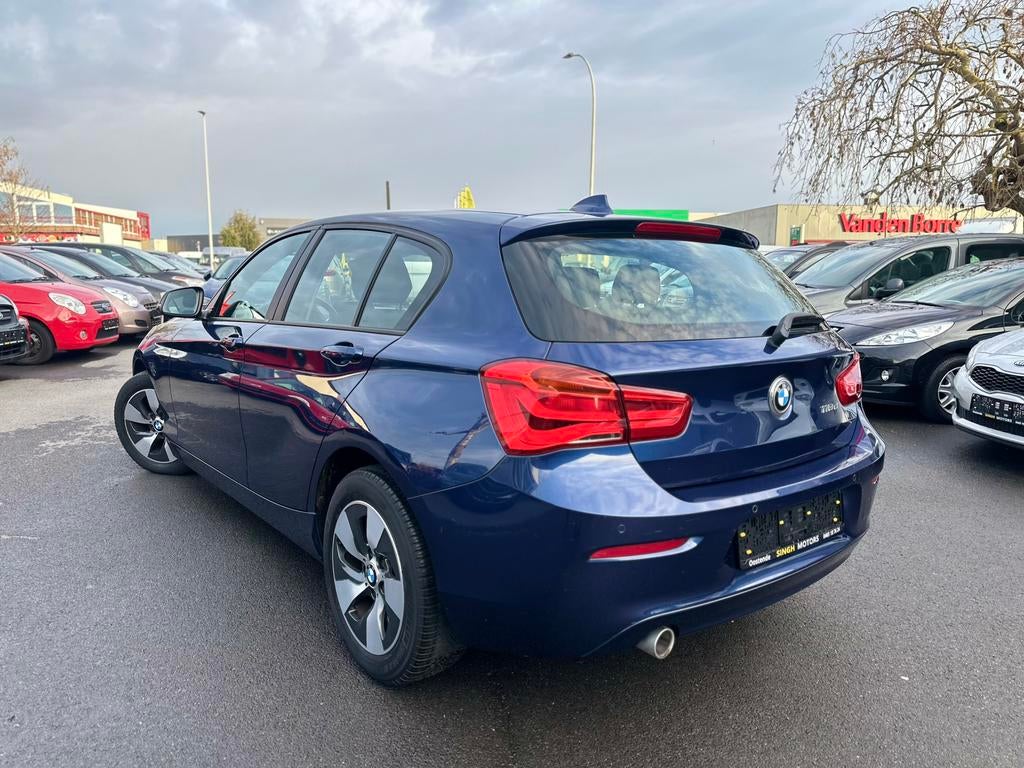 BMW 118D | Gps | Cruise | Airco | Zatelverwarming *GARANTIE*, Auto's, 1995 cc, Blauw, 5 deurs, Dealer onderhouden