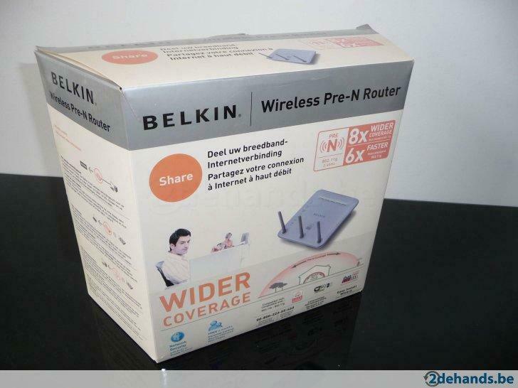 Belkin router, modem, Enlèvement ou Envoi, Utilisé