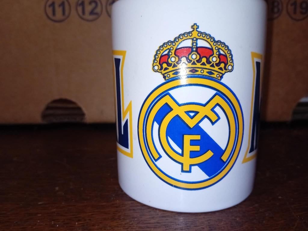 officiele mok real madrid, Ophalen of Verzenden, Nieuw, Overige typen