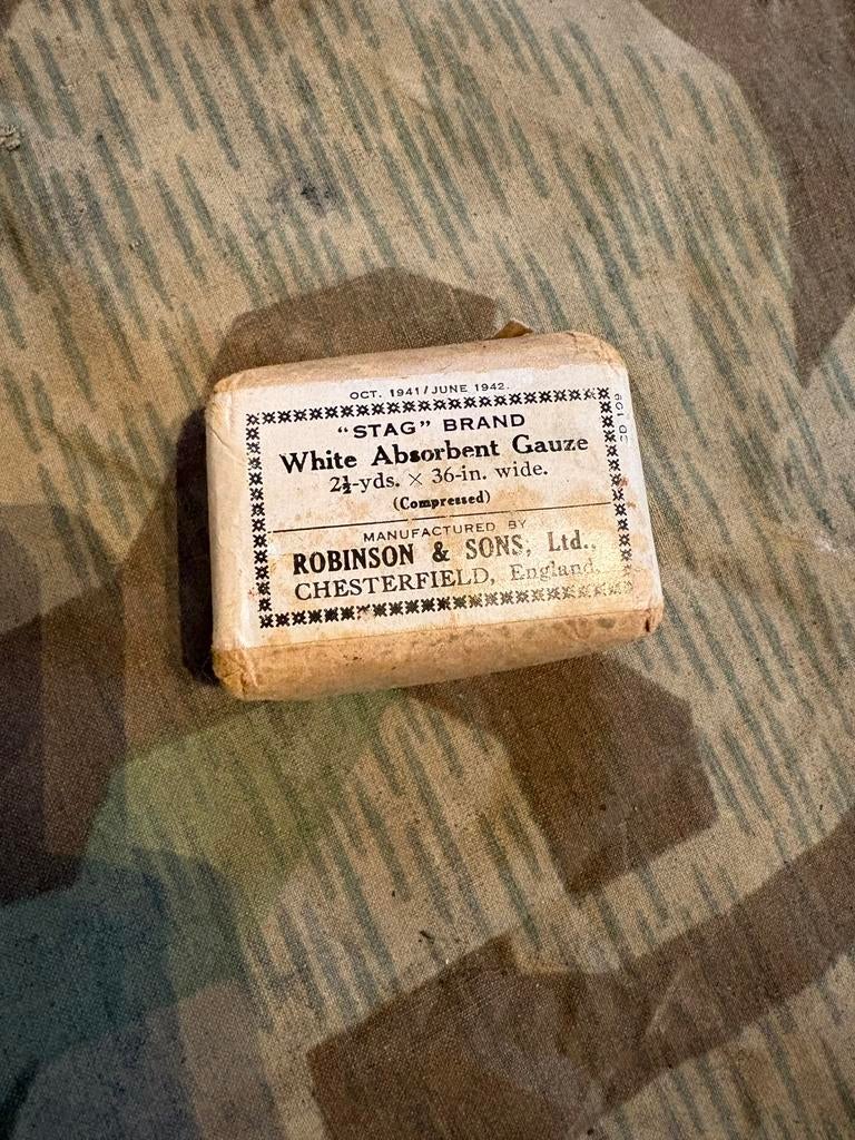 Pansement Anglais WW2, Collections, Objets militaires | Seconde Guerre mondiale, Enlèvement ou Envoi