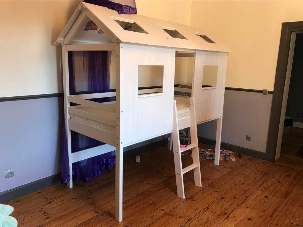 Lit mezzanines cabane