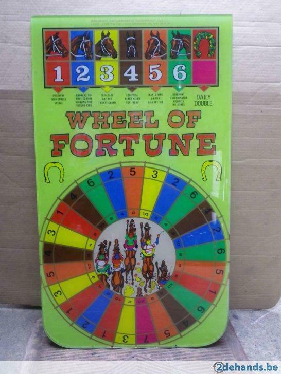 Track - Cotes du jackpot du jeu Lunapark Backglass, Enlèvement, Comme neuf