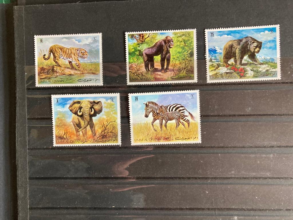 Timbres animaux Umm Al Qiwain, Enlèvement ou Envoi