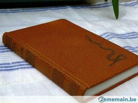 livre relié cuir Clarisse Francillon LA LETTRE, Clarisse Francillon, België, Ophalen of Verzenden, Zo goed als nieuw