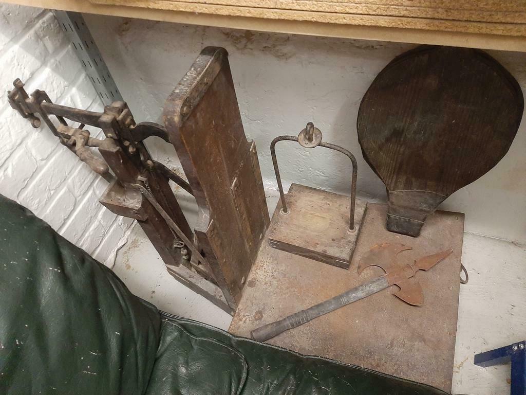 Anciennes poids et souffrir d'air, Ophalen