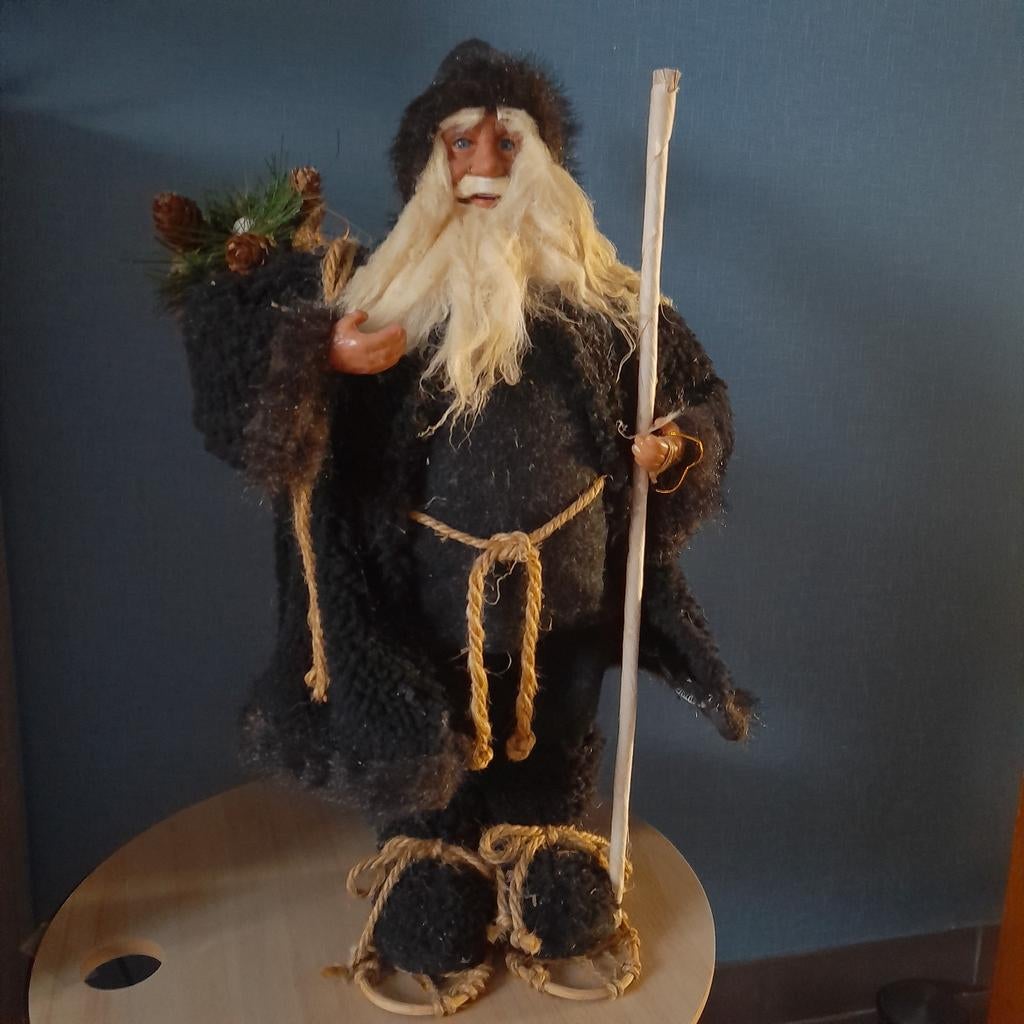 Zwarte kerstman, Ophalen of Verzenden, Gebruikt