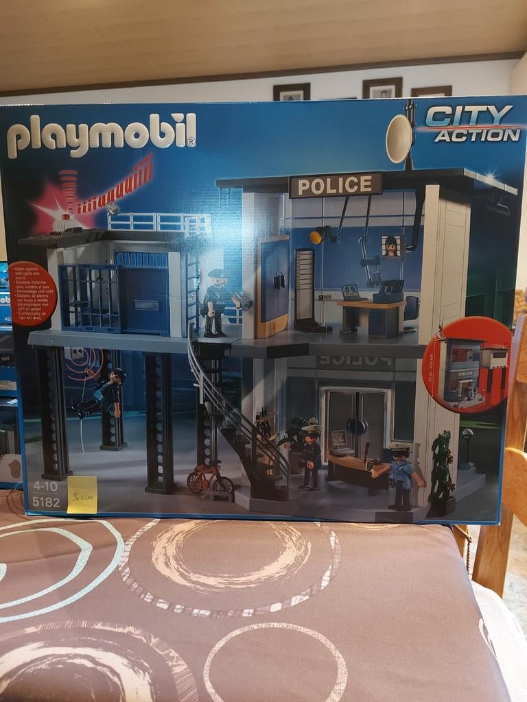 Playmobil Politie bureau met gevangenis city action 5182, Kinderen en Baby's, Speelgoed | Playmobil, Ophalen