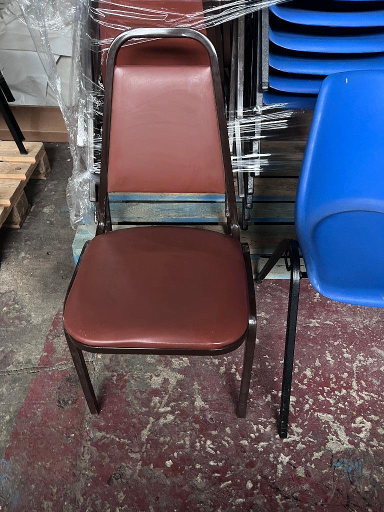 Stoelen (10 stuks bruin), Huis en Inrichting, Stoelen, Ophalen, Gebruikt, Bruin, Vijf, Zes of meer stoelen