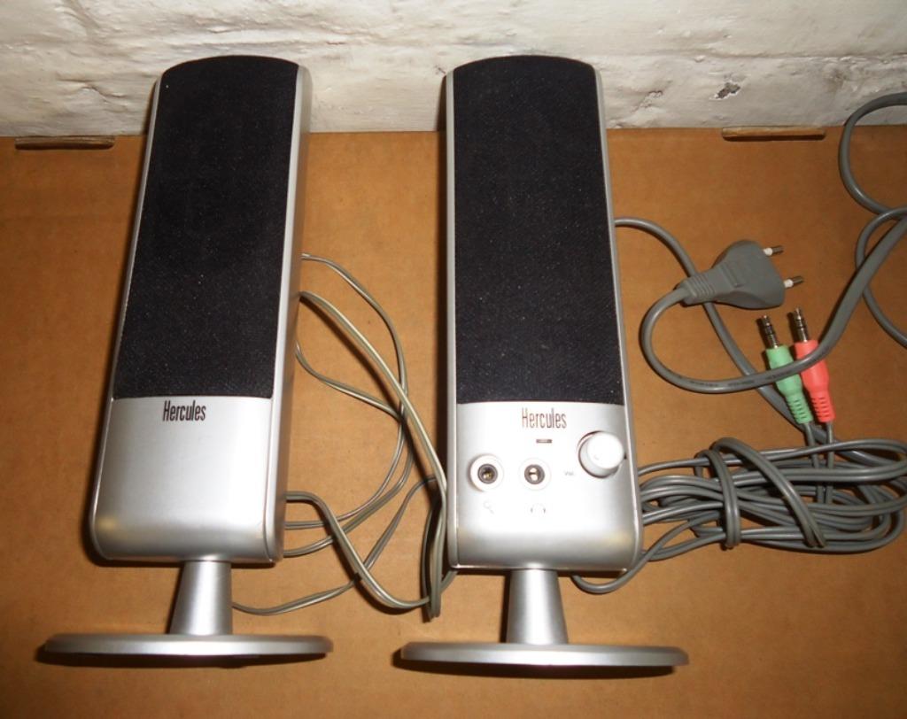Baffles PC Hercules, Informatique & Logiciels, Enlèvement, Utilisé