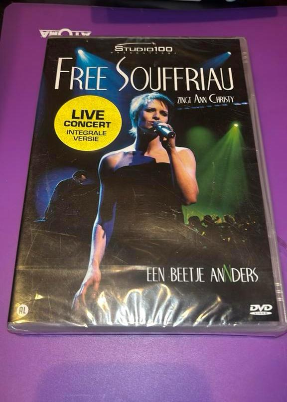 SEALD/NIEUWSTAAT DVD FREE SOFFRIAU/ZINGT ANN CHRISTY LIVE !, Cd's en Dvd's, Ophalen of Verzenden